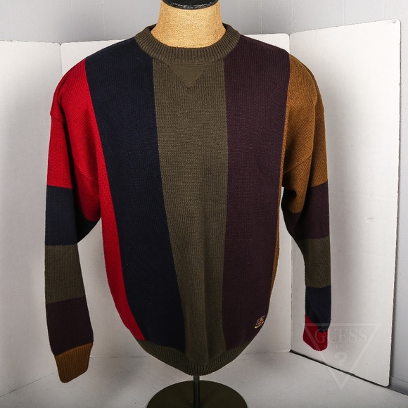 woods & gray Other - Men's XL color block Vintage sweater Woods & Gray